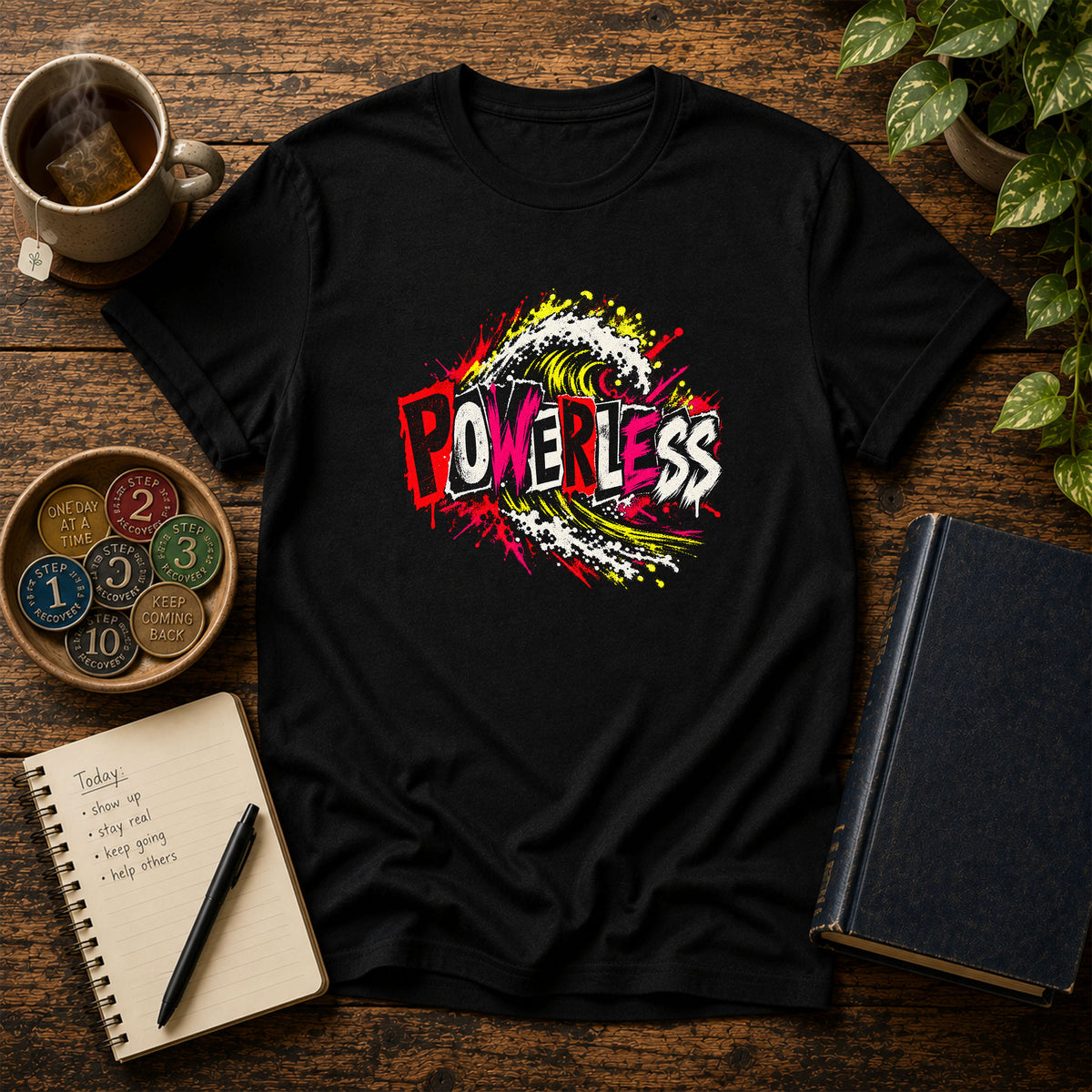 Powerless 12-Step Recovery T-Shirt