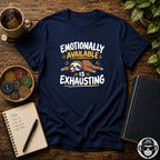 Emotionally Available - Premium Cotton T-Shirt Into Recovery